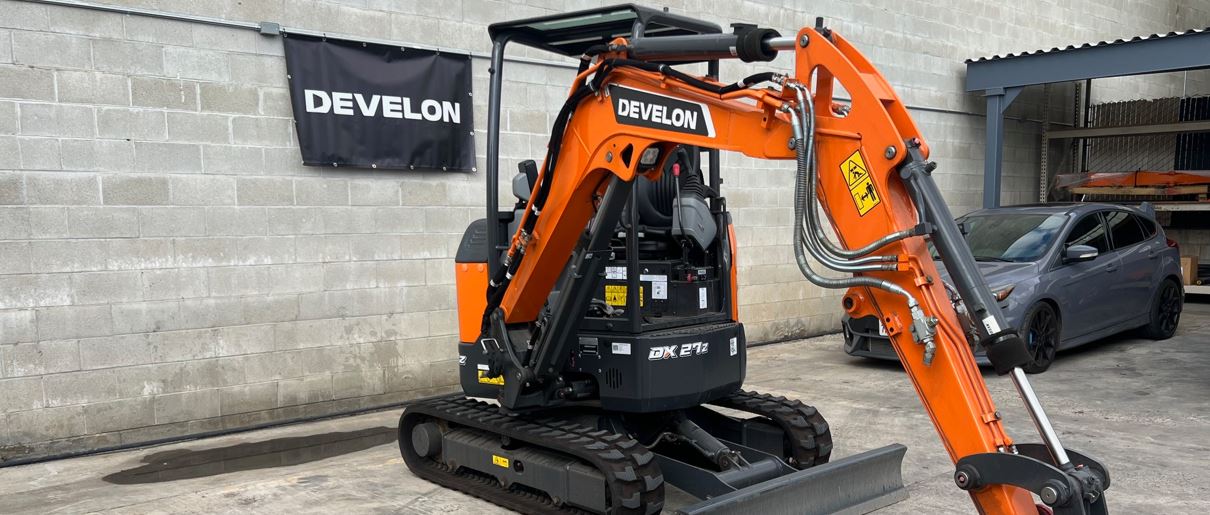 2018 Develon Excavator DX85R-5 for sale in Mega Machinery Co., El Cajon, California